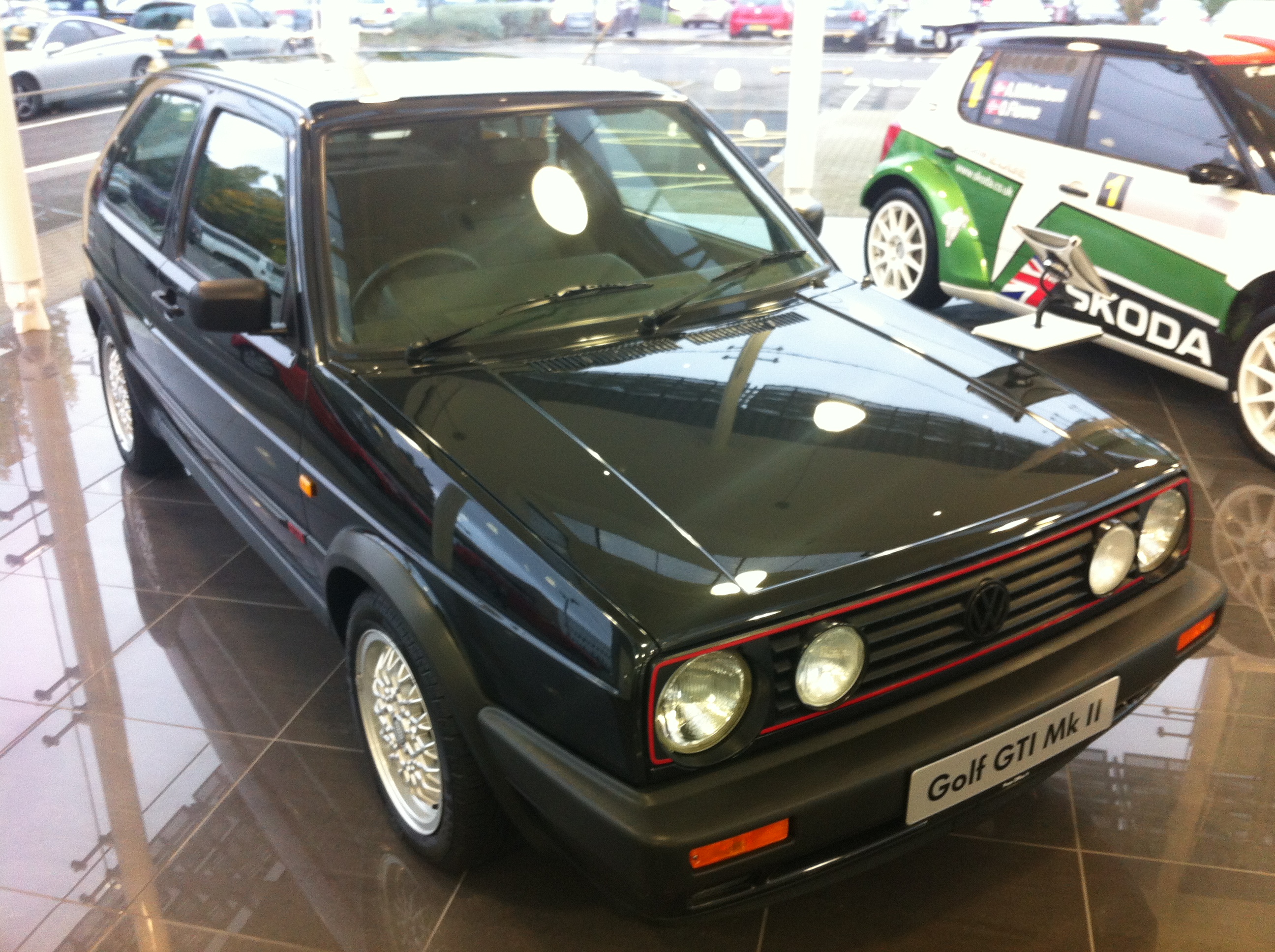 Here are some pictures of a perfect VW Golf GTI Mk II