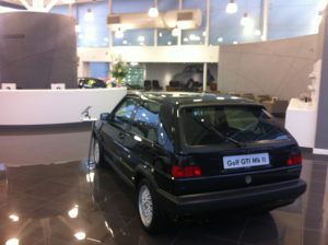 Black Golf Mk2 Rear