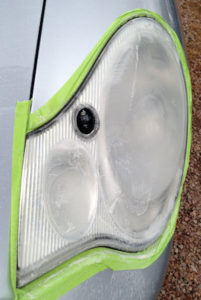 Plastic Headlight Restoration