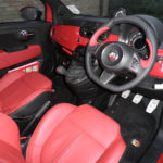 Abarth Red Leather Interior