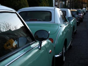 Nissan Figaro Side Shot