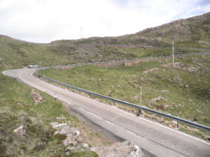 Applecross Pass Hairpin