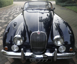 Jaguar XK150 Blue Front