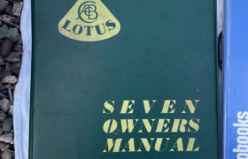 Lotus Seven Owners Manual　洋書 1971 Lotus Seven |